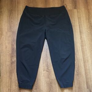 Patagonia Women’s Happy Hike Studio Pants in Dark Gray